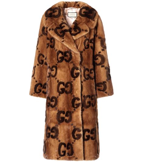 gucci winter coats mens|gucci fur coats female.